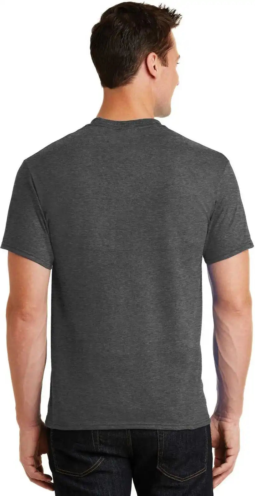 Port &amp; Company Pc55 Core Blend Tee Dark Heather Gray
