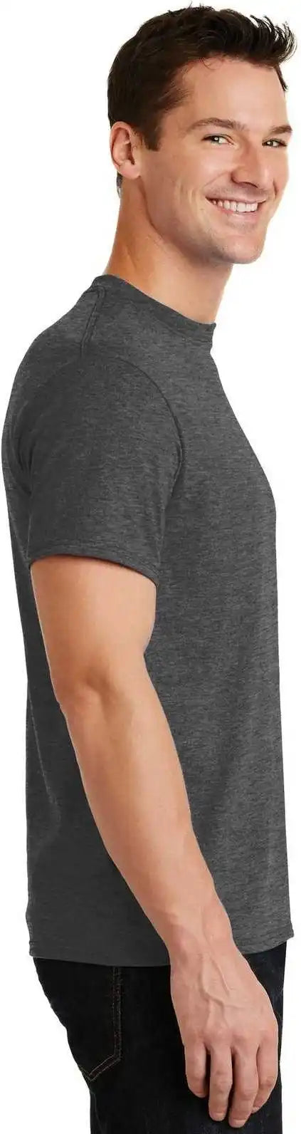 Port &amp; Company Pc55 Core Blend Tee Dark Heather Gray