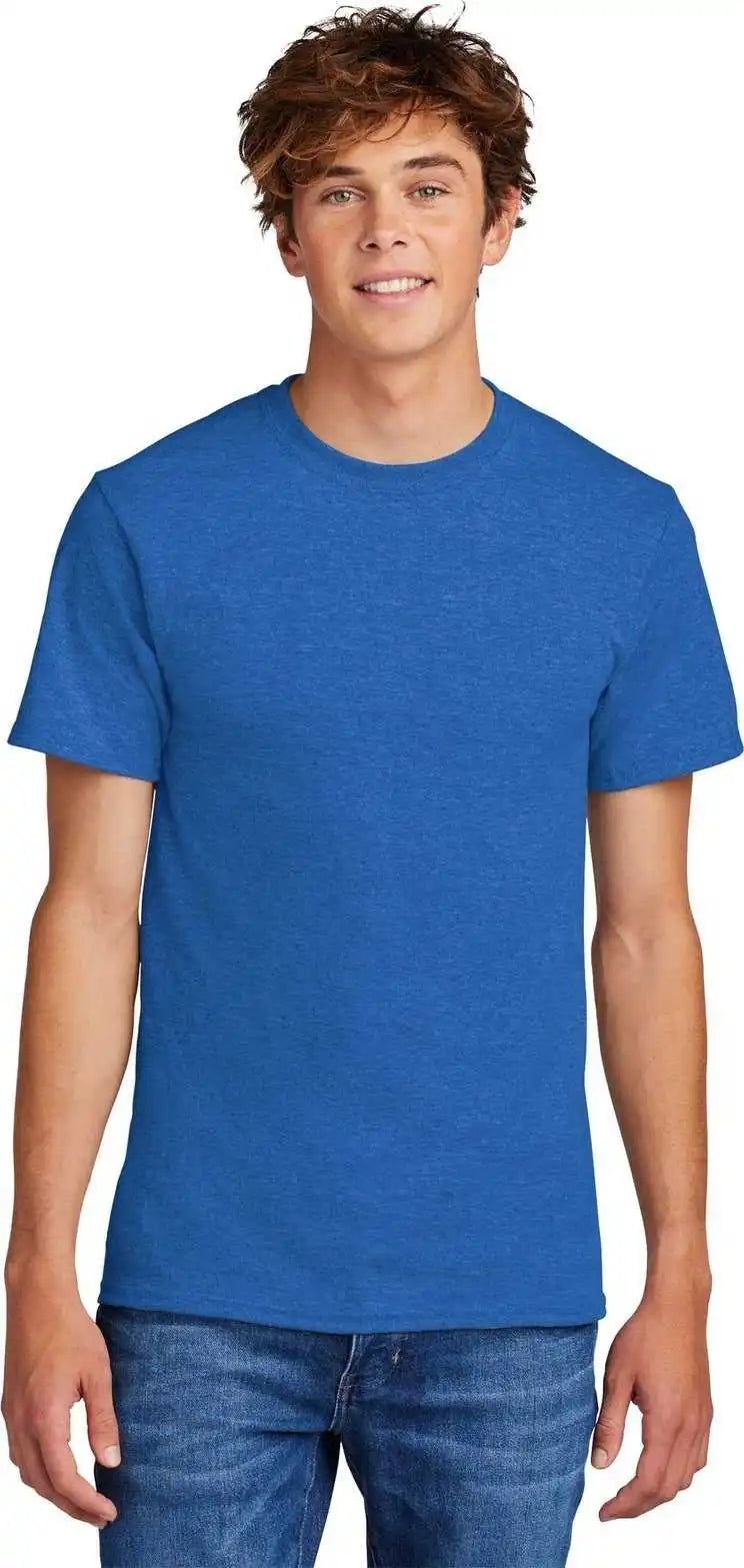 Port &amp; Company Pc55 Core Blend Tee Heather Royal