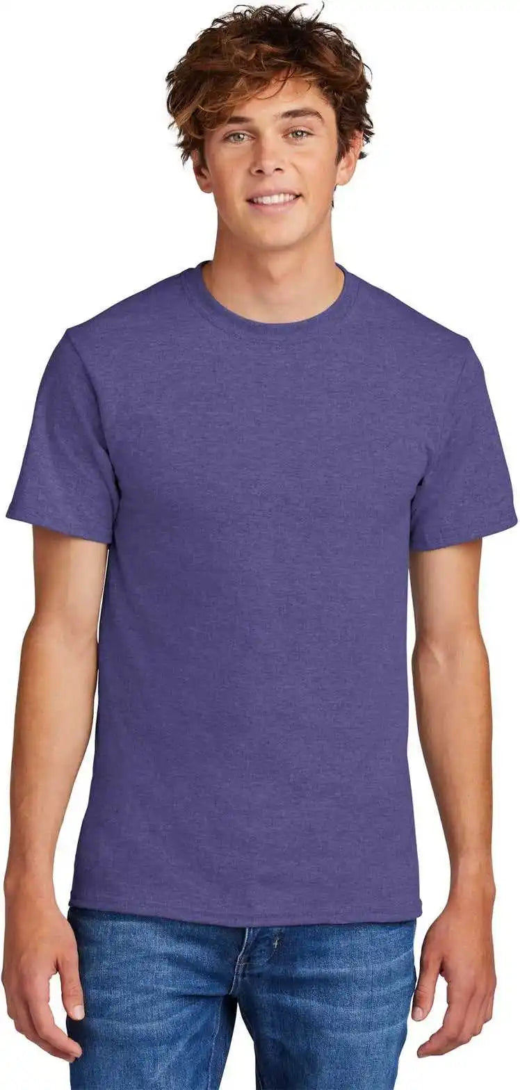 Port &amp; Company Pc55 Core Blend Tee Hthrpurple