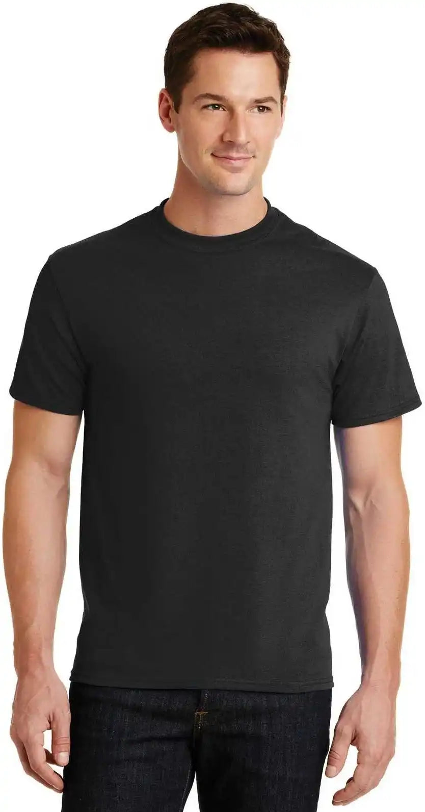 Port &amp; Company Pc55 Core Blend Tee Jet Black