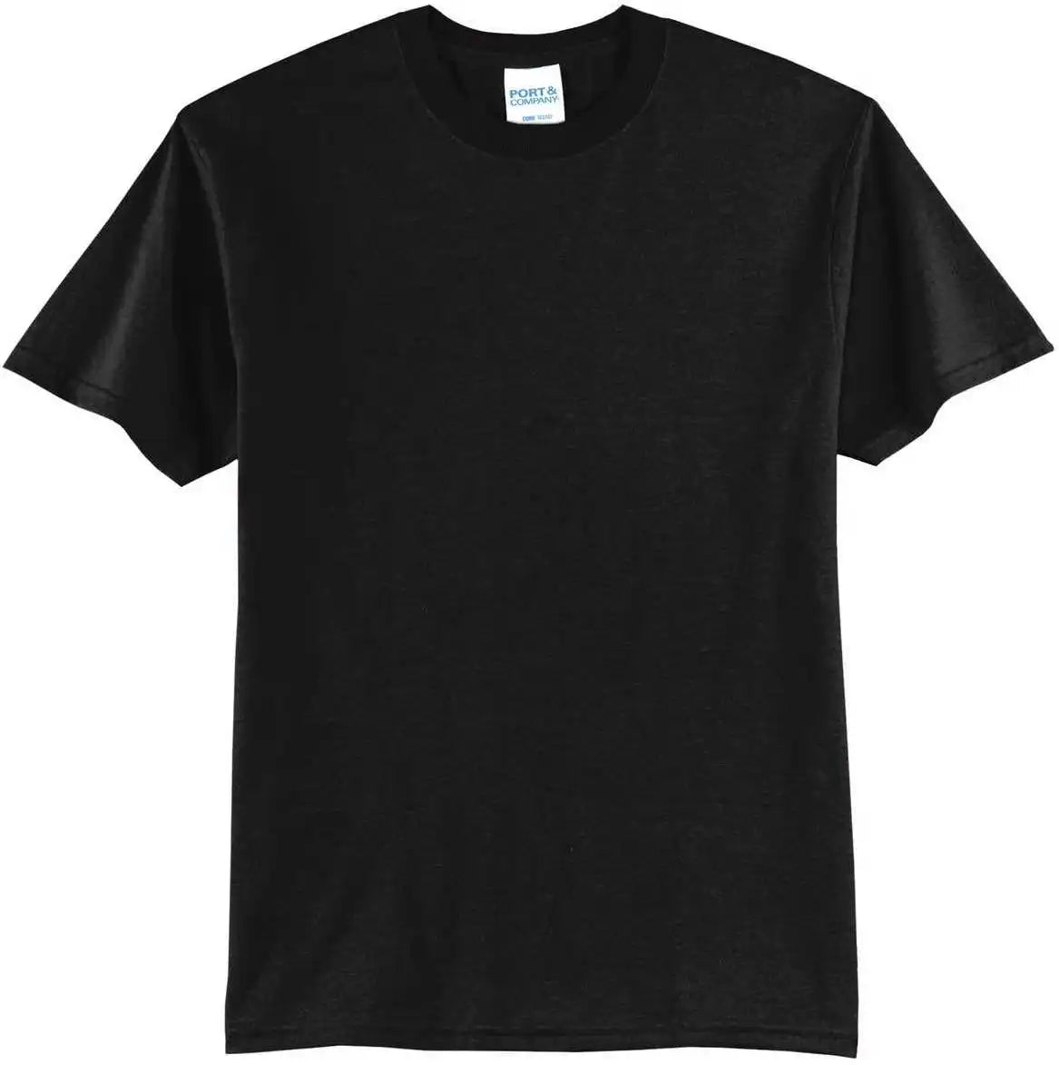 Port &amp; Company Pc55 Core Blend Tee Jet Black