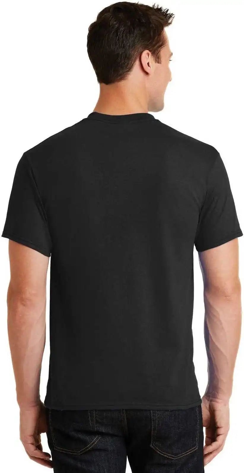 Port &amp; Company Pc55 Core Blend Tee Jet Black
