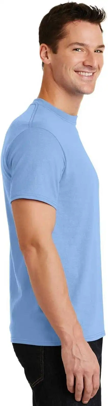 Port & Company Pc55 Core Blend Tee - Light Blue