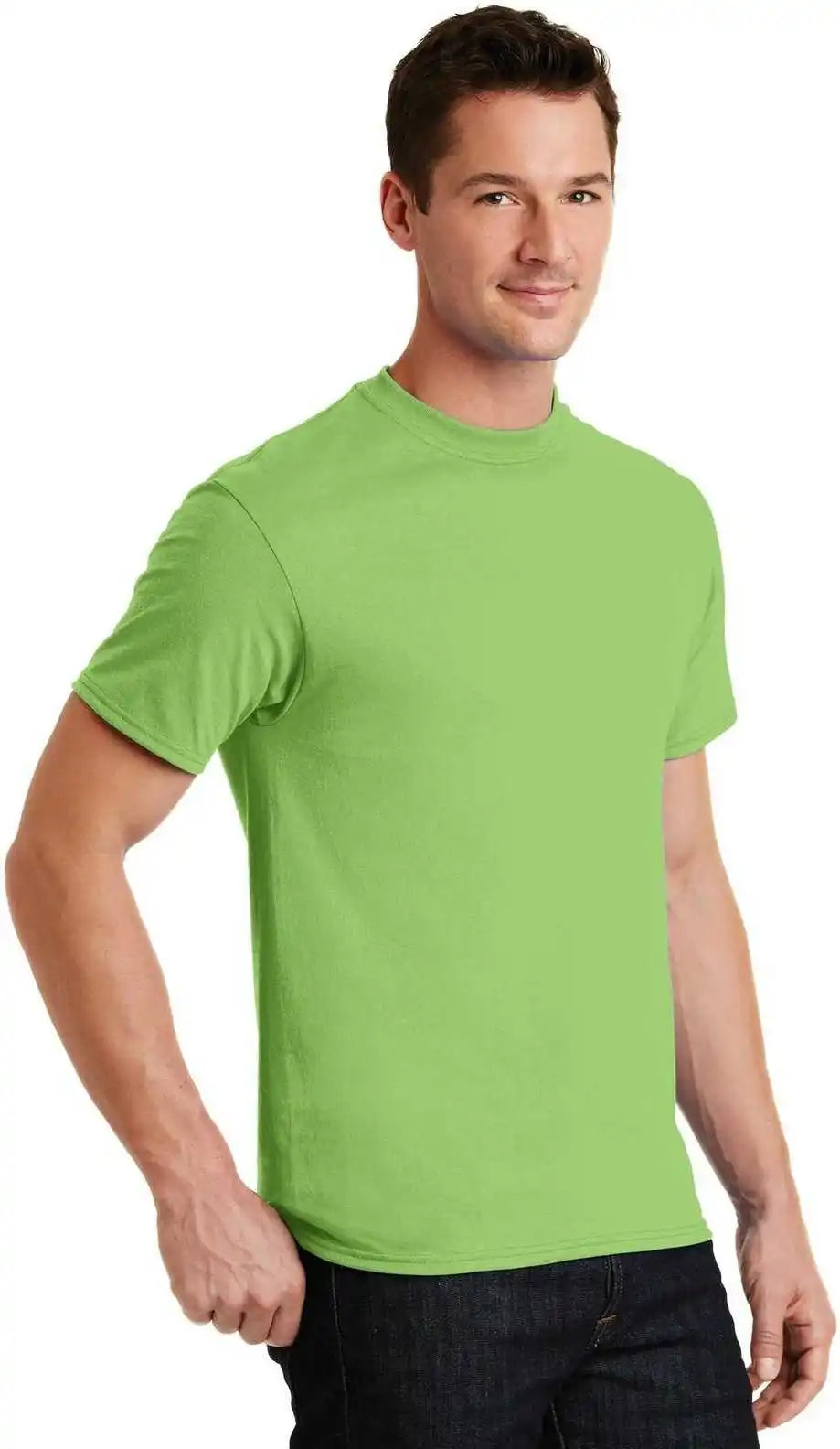 Port &amp; Company Pc55 Core Blend Tee - Lime