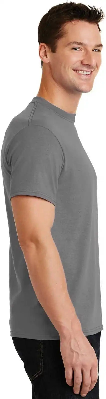 Port &amp; Company Pc55 Core Blend Tee - Medium Gray