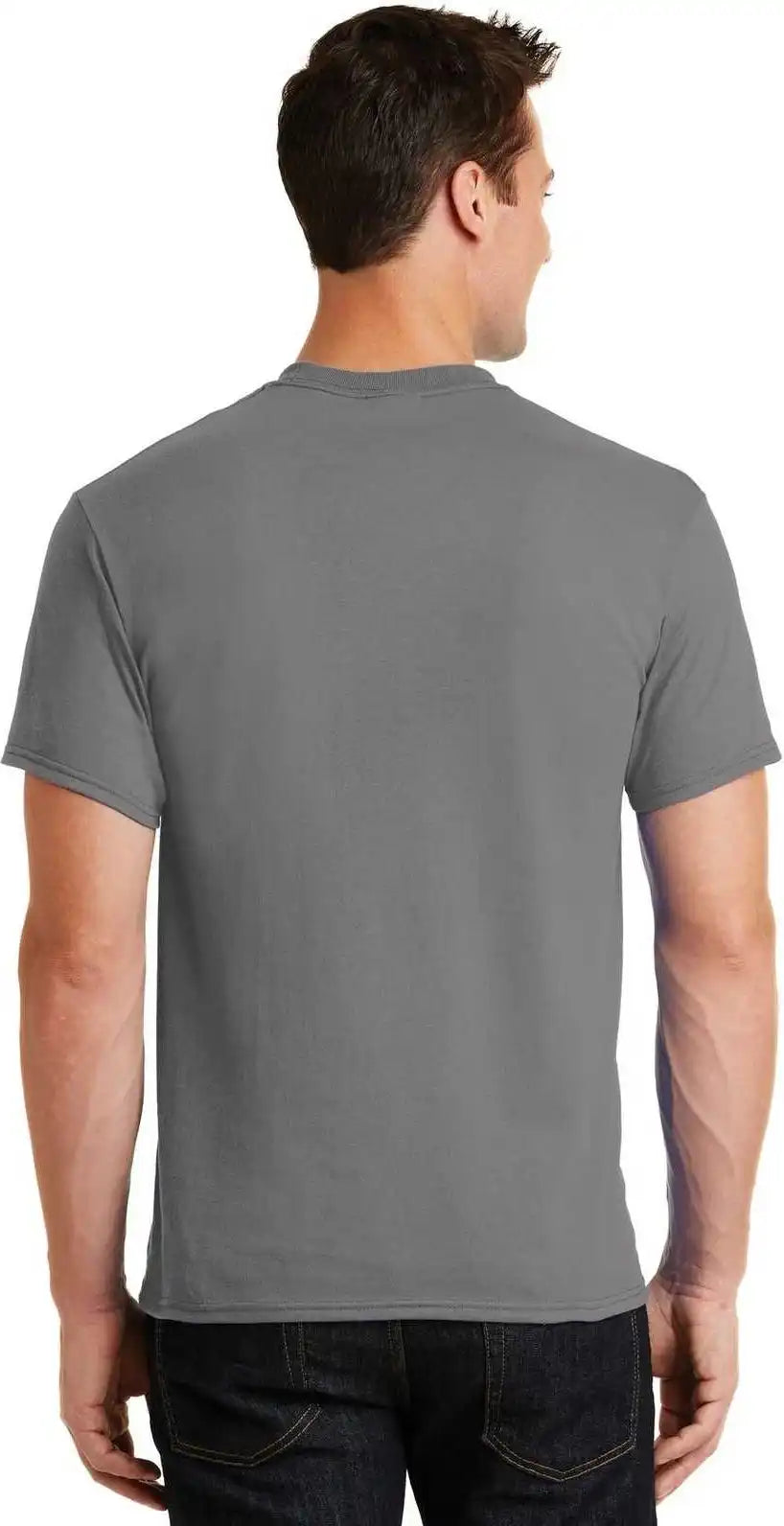 Port &amp; Company Pc55 Core Blend Tee - Medium Gray
