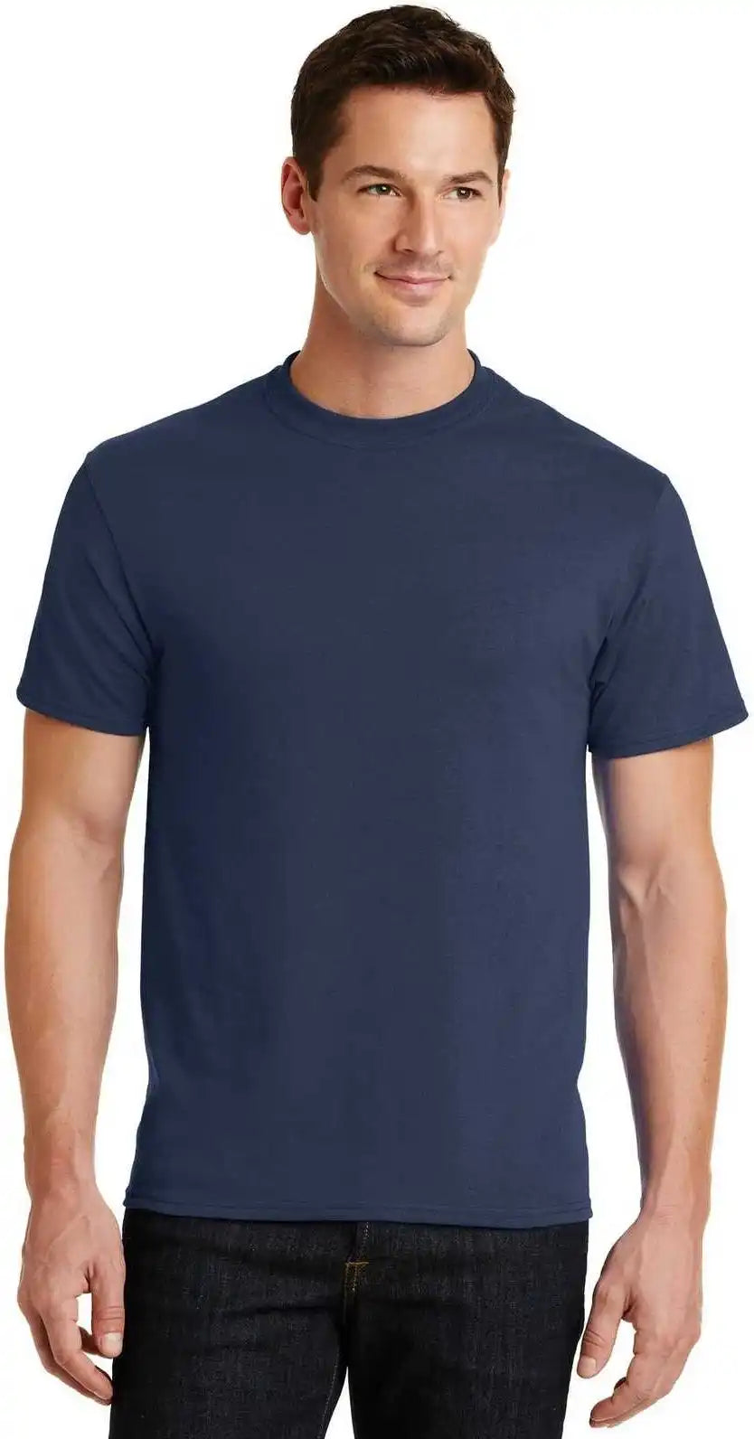 Port & Company Pc55 Core Blend Tee Navy