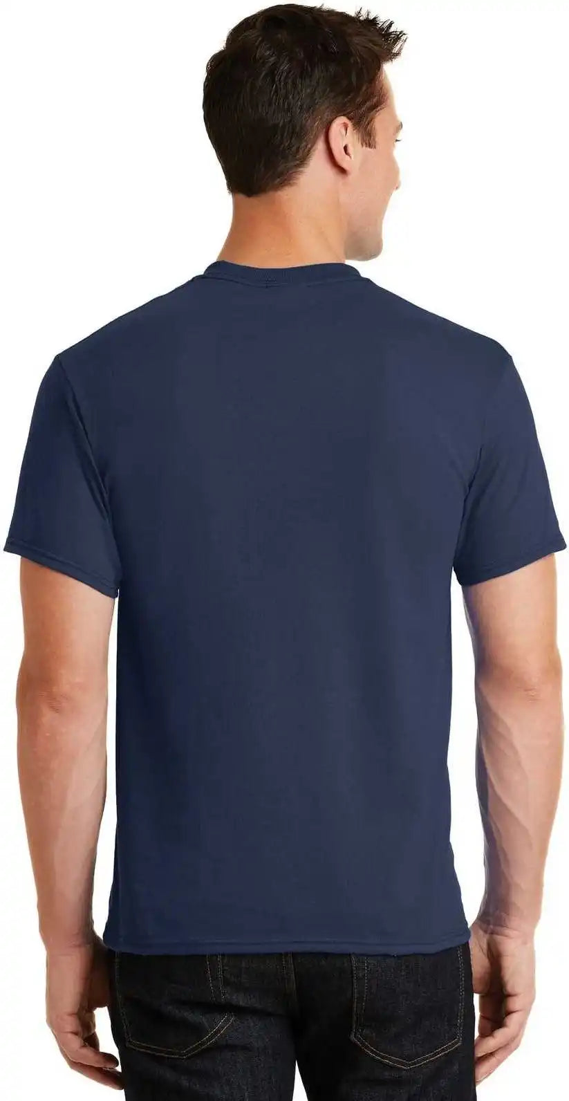 Port & Company Pc55 Core Blend Tee Navy
