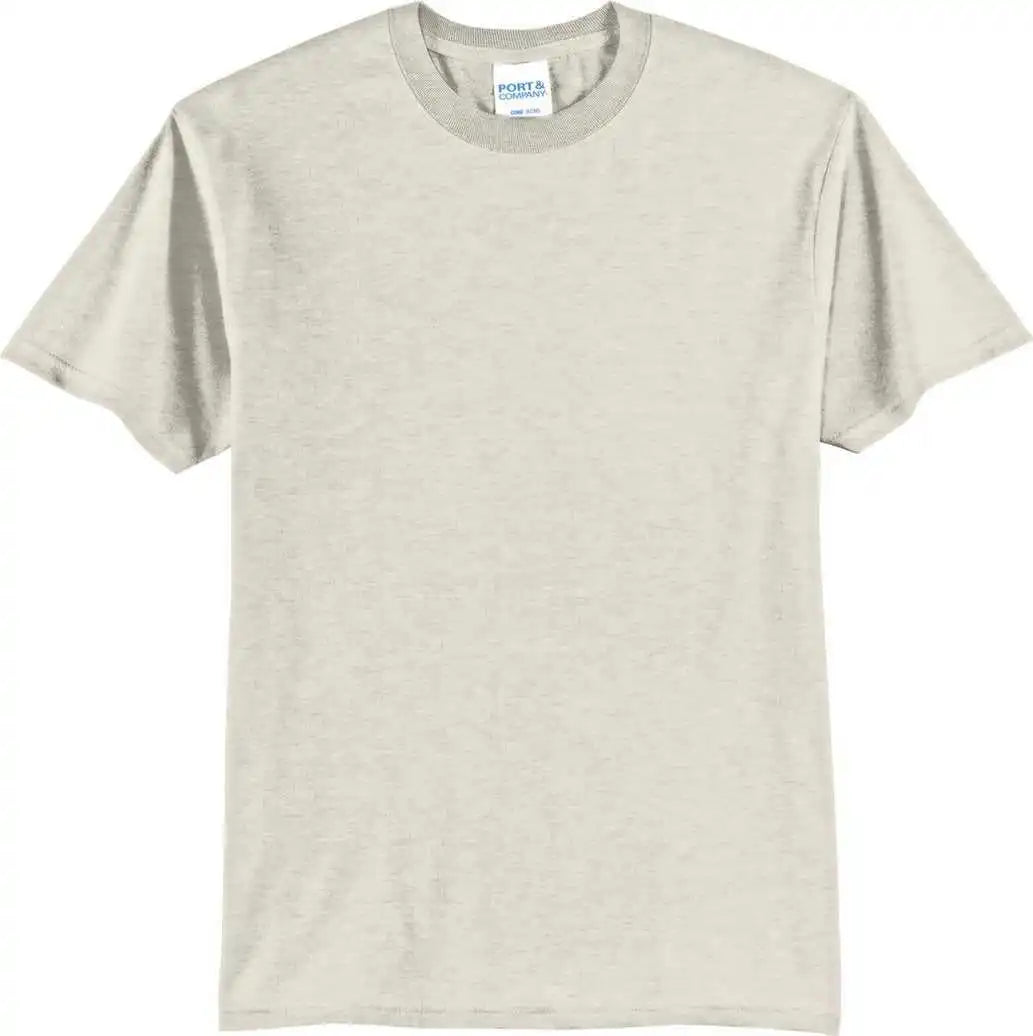 Port &amp; Company Pc55 Core Blend Tee Oatmeal Heather