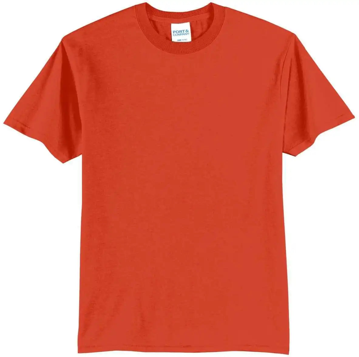 Port &amp; Company Pc55 Core Blend Tee Orange