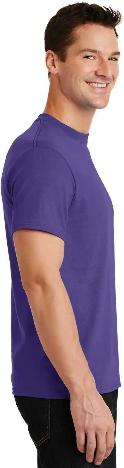 Port & Company Pc55 Core Blend Tee Purple