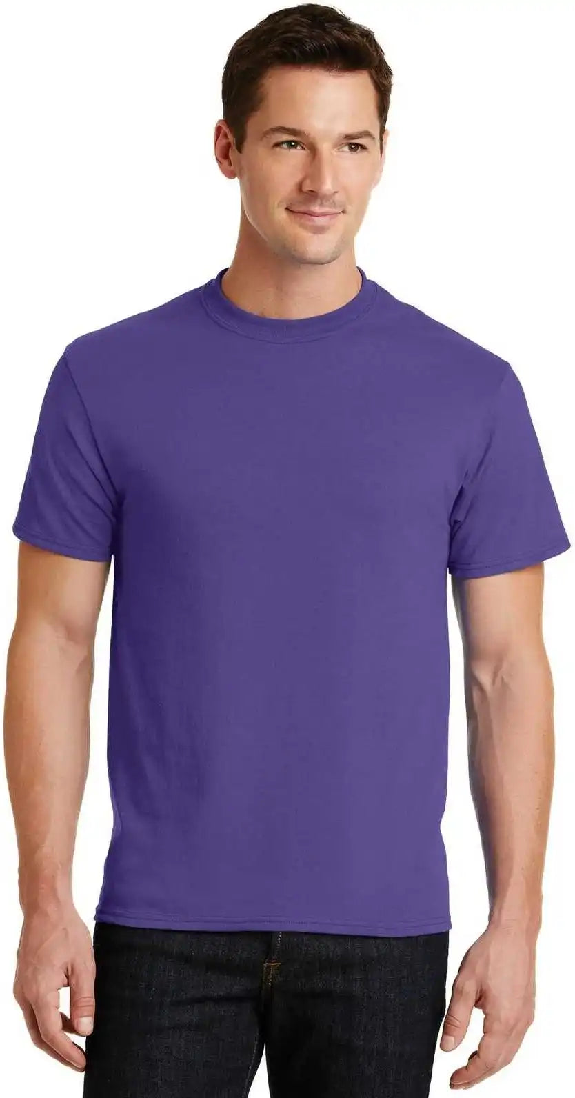Port & Company Pc55 Core Blend Tee Purple