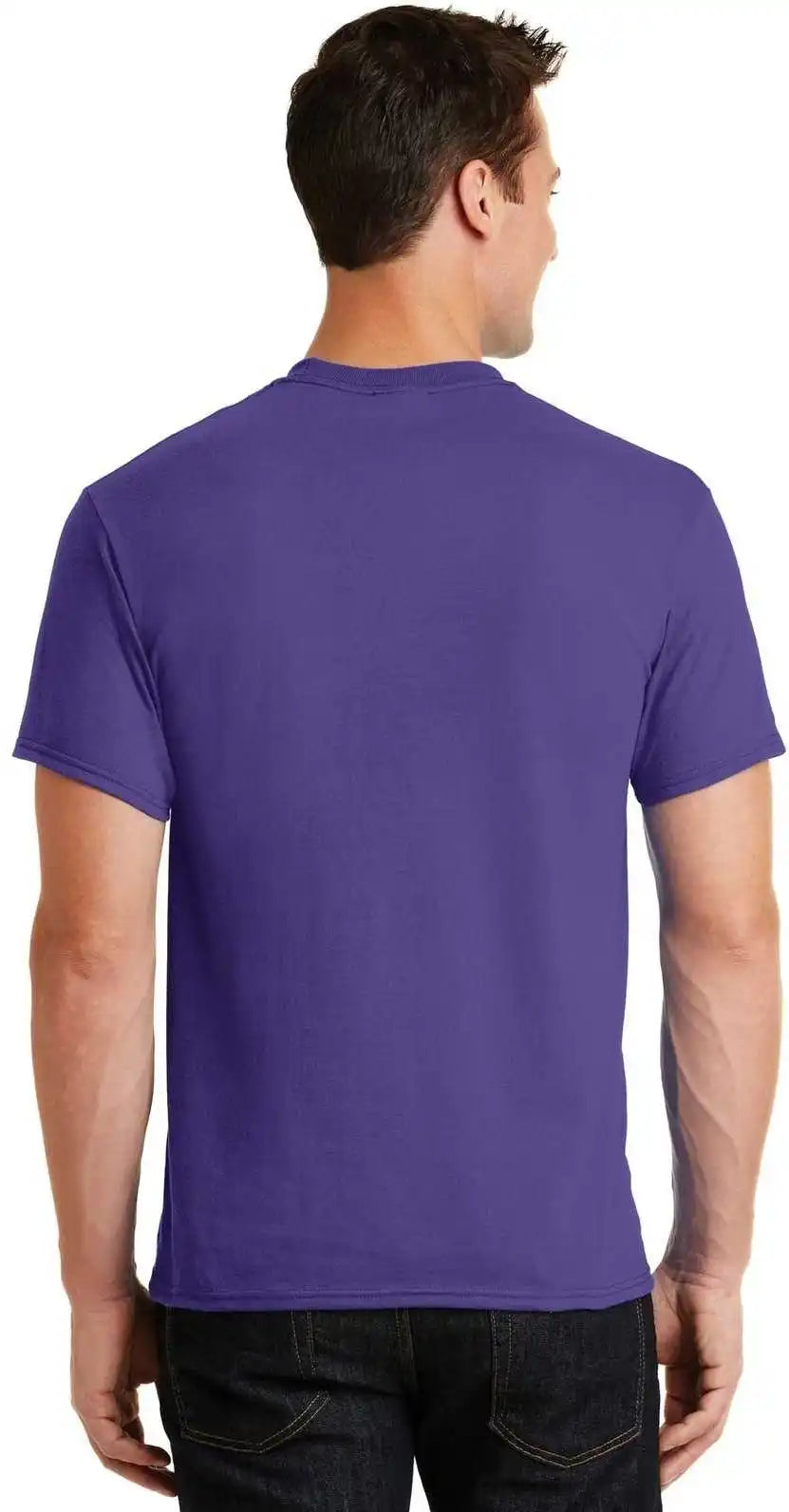 Port & Company Pc55 Core Blend Tee Purple