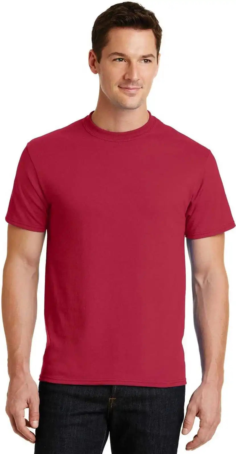 Port & Company Pc55 Core Blend Tee Red