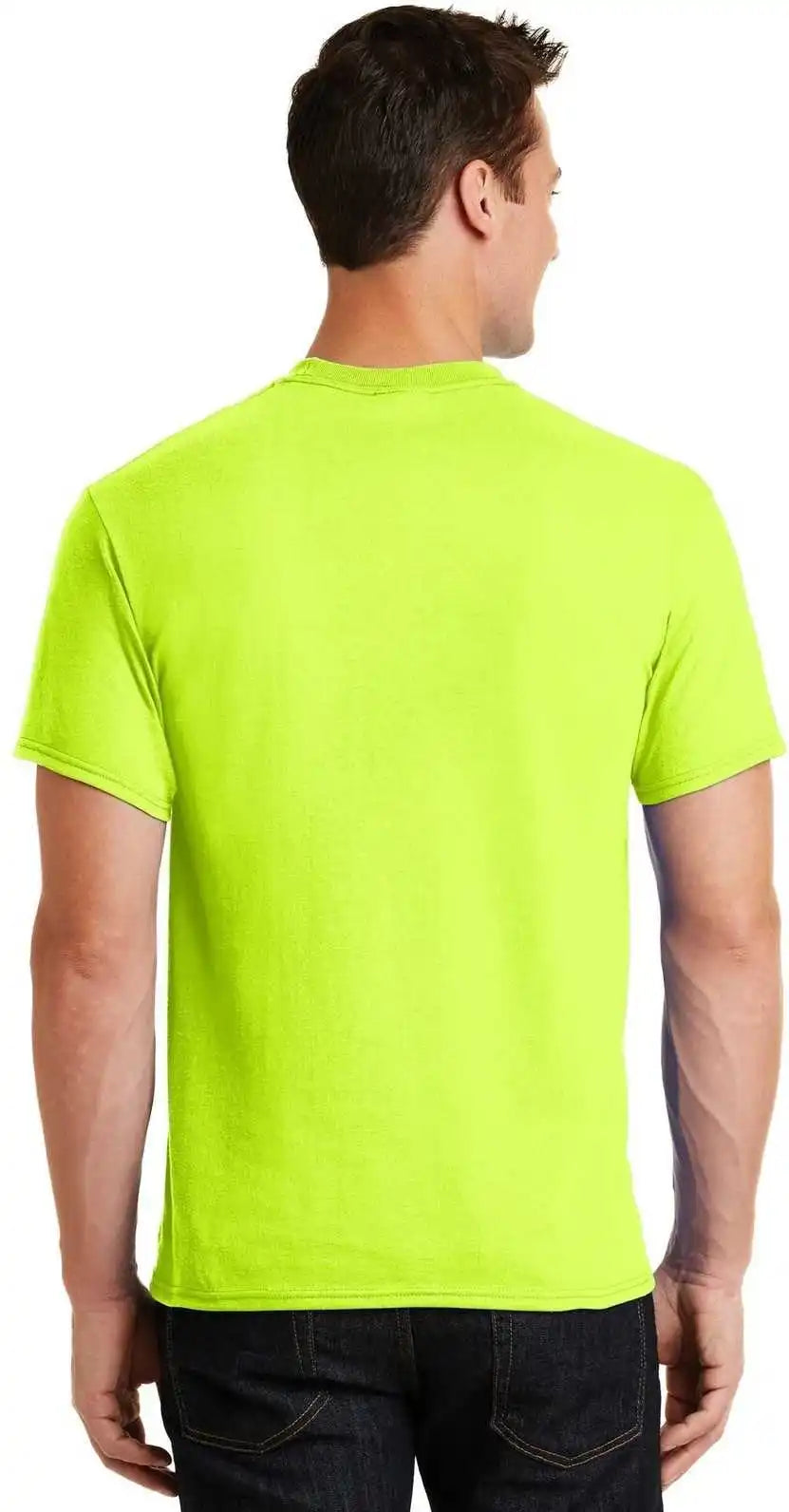Port & Company Pc55 Core Blend Tee - Safety Green