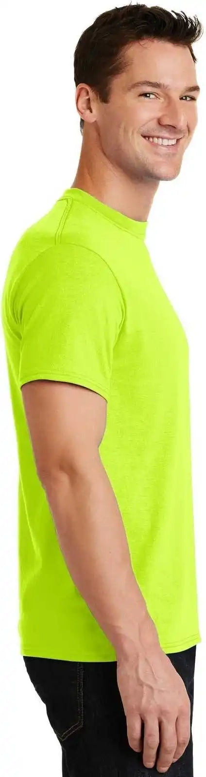 Port & Company Pc55 Core Blend Tee Safety Green