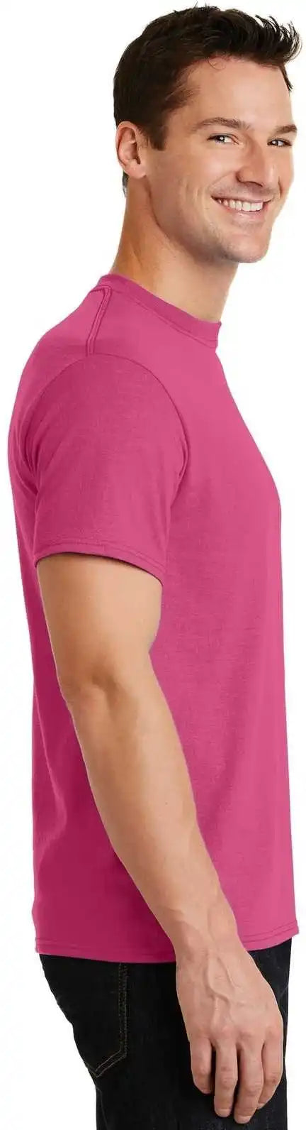 Port &amp; Company Pc55 Core Blend Tee Sangria