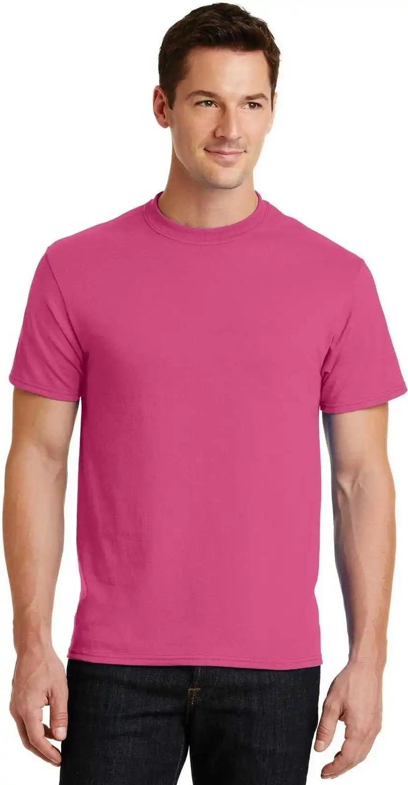 Port &amp; Company Pc55 Core Blend Tee Sangria