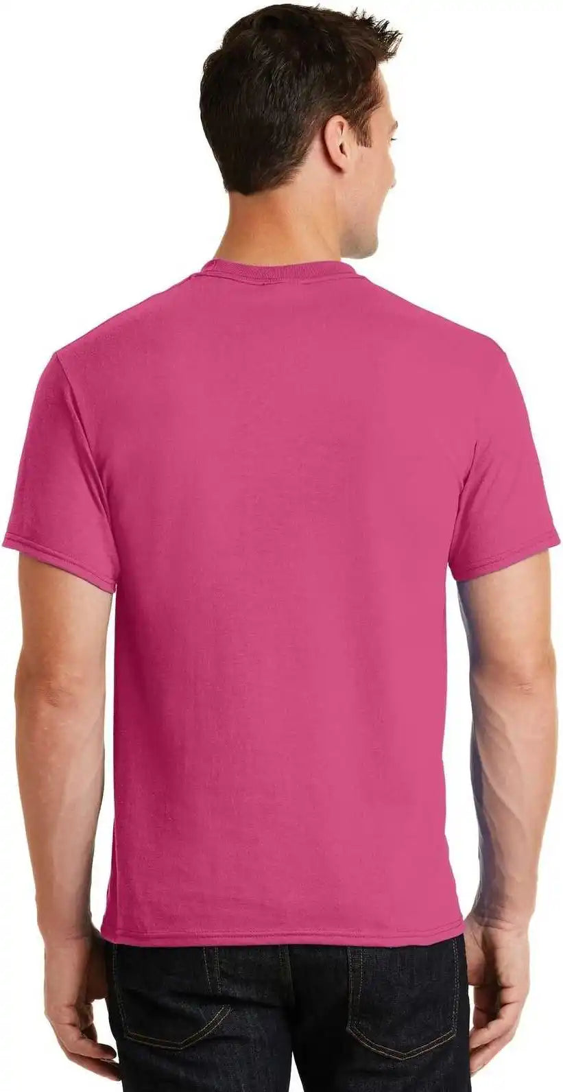 Port &amp; Company Pc55 Core Blend Tee Sangria