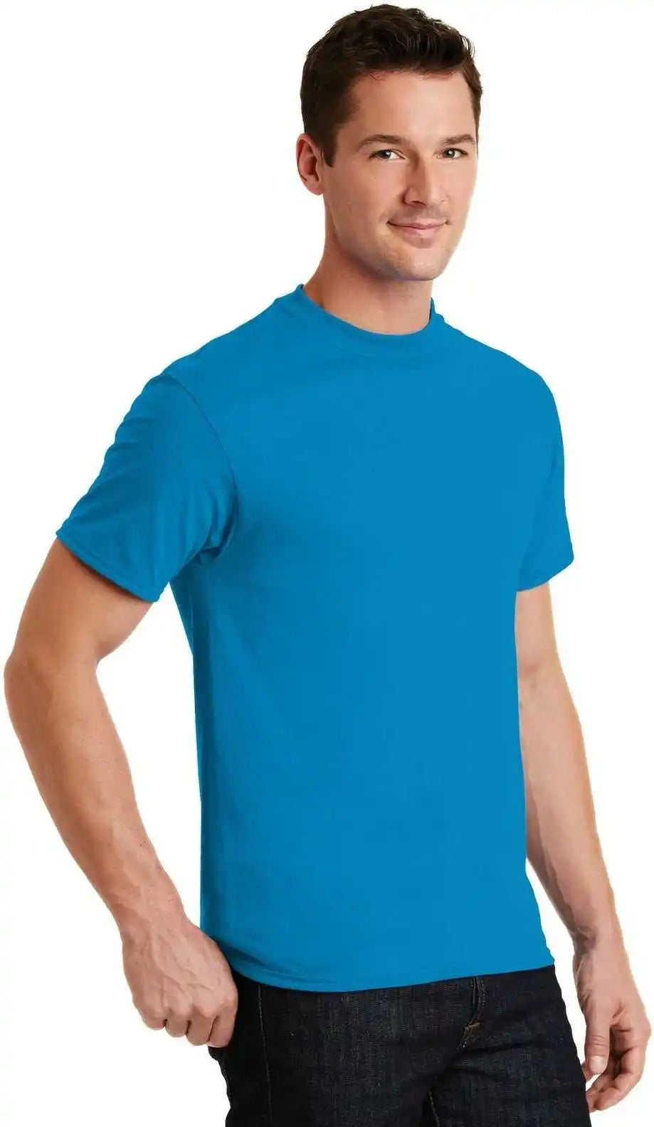 Port &amp; Company Pc55 Core Blend Tee Sapphire