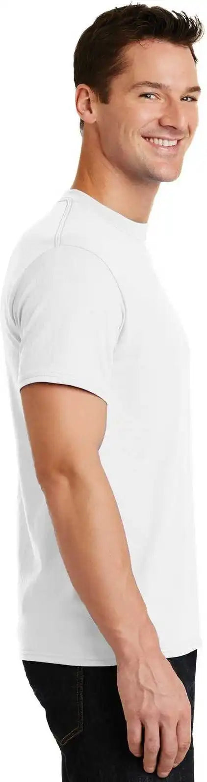 Port &amp; Company Pc55 Core Blend Tee White