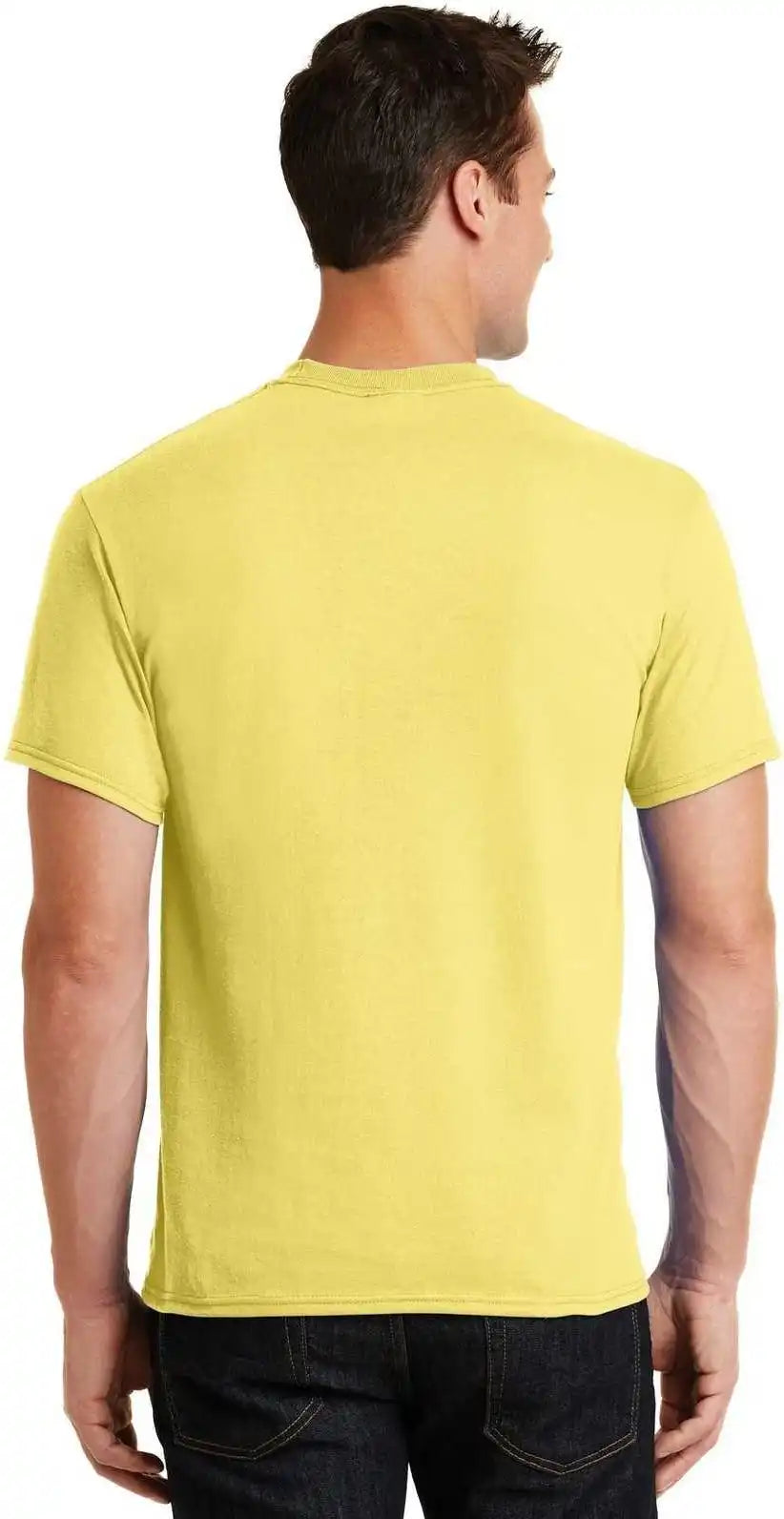 Port & Company Pc55 Core Blend Tee - Yellow