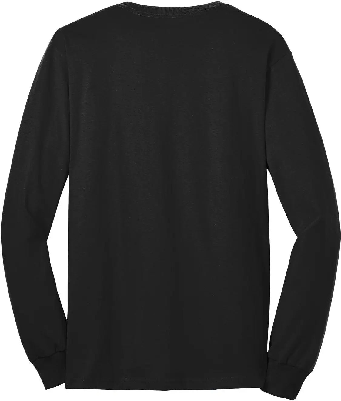 Port & Company Pc55ls co Long Sleeve Core Blend Tee - Jet Black - Adult s