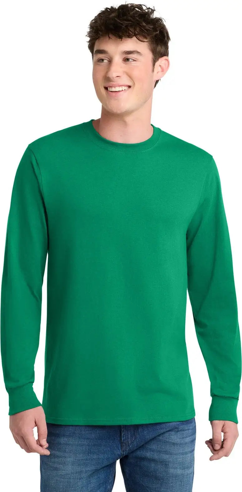 Port & Company Pc55ls co Long Sleeve Core Blend Tee - Kelly