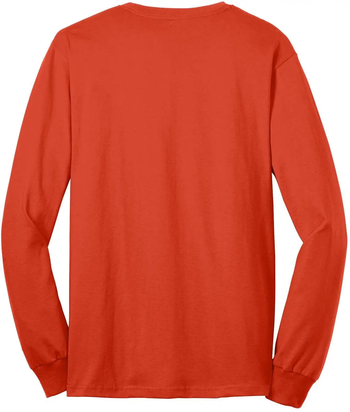 Port & Company Pc55ls co Long Sleeve Core Blend Tee - Orange