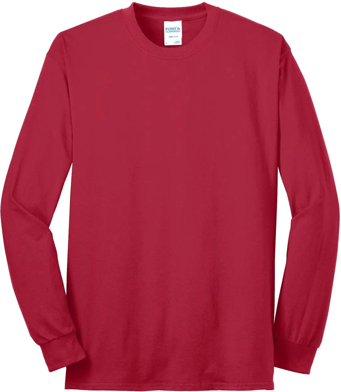 Port & Company Pc55ls co Long Sleeve Core Blend Tee - Red