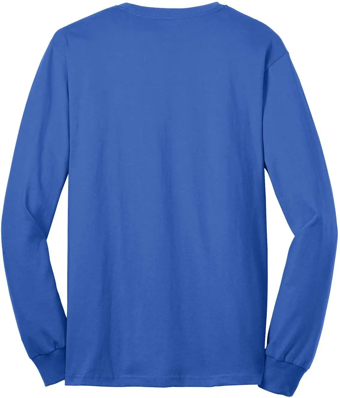 Port & Company Pc55ls co Long Sleeve Core Blend Tee - Royal - Adult s