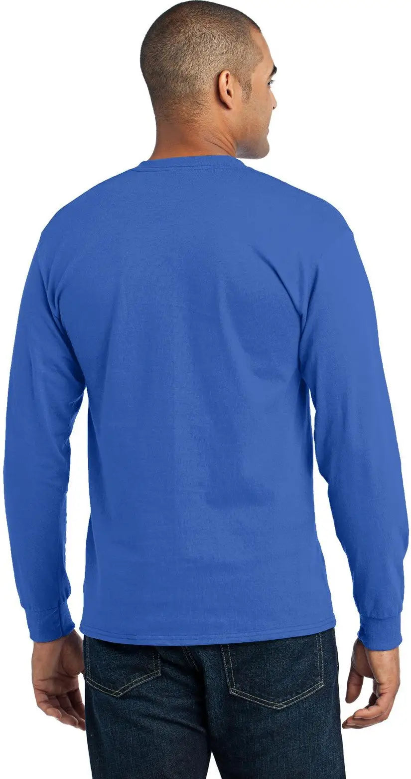 Port & Company Pc55ls co Long Sleeve Core Blend Tee - Royal