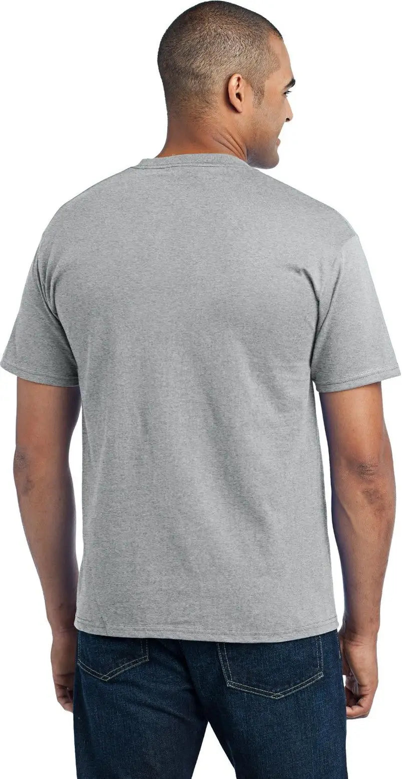 Port & Company Pc55p co Core Blend Pocket Tee - Athletic Heather