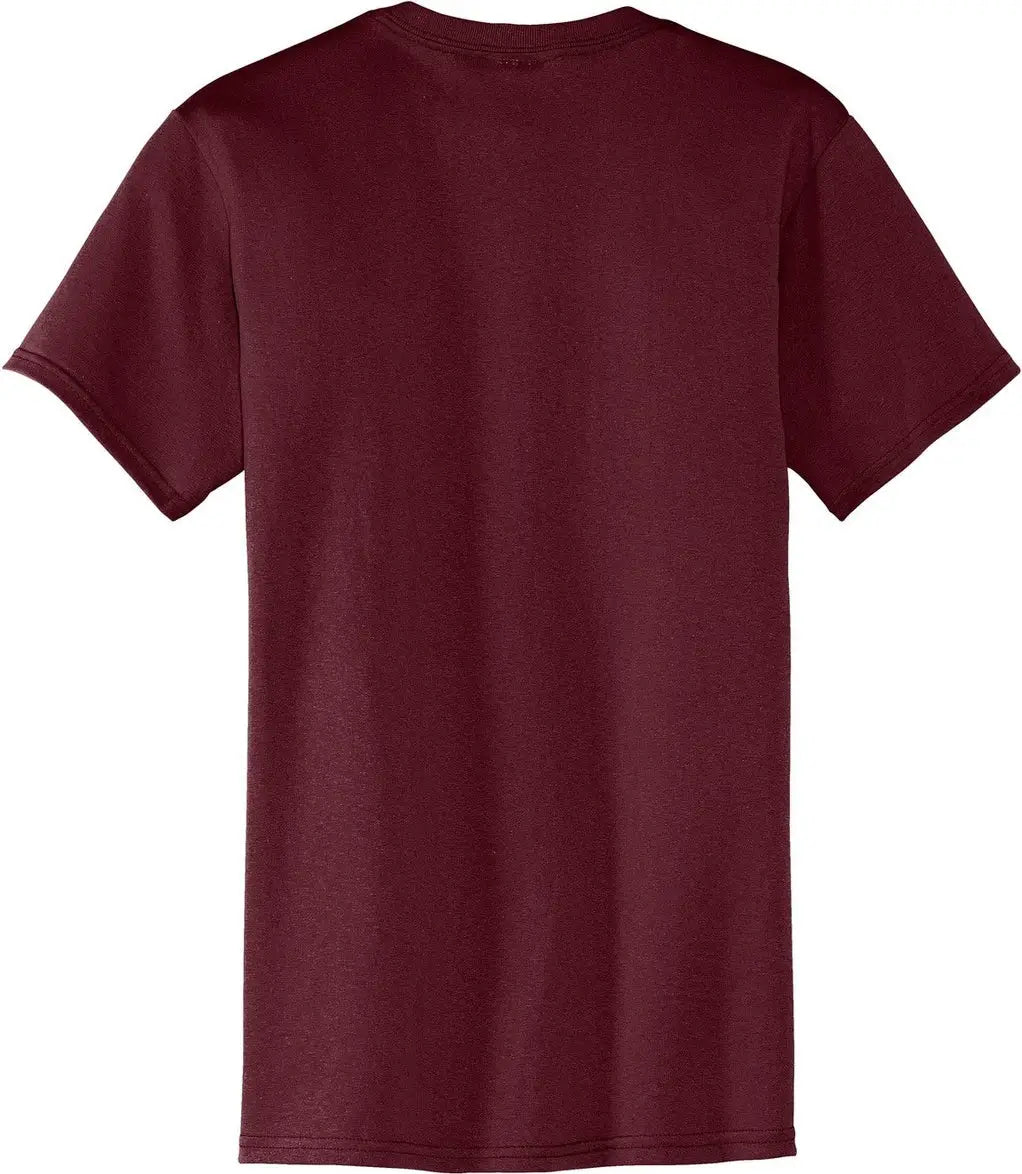 Port & Company Pc55p co Core Blend Pocket Tee - Athletic Maroon