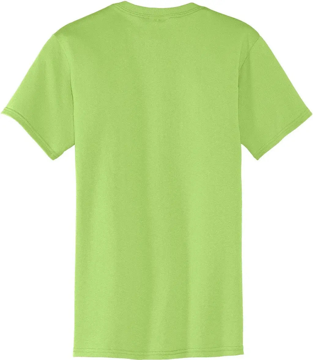 Port & Company Pc55p co Core Blend Pocket Tee - Lime
