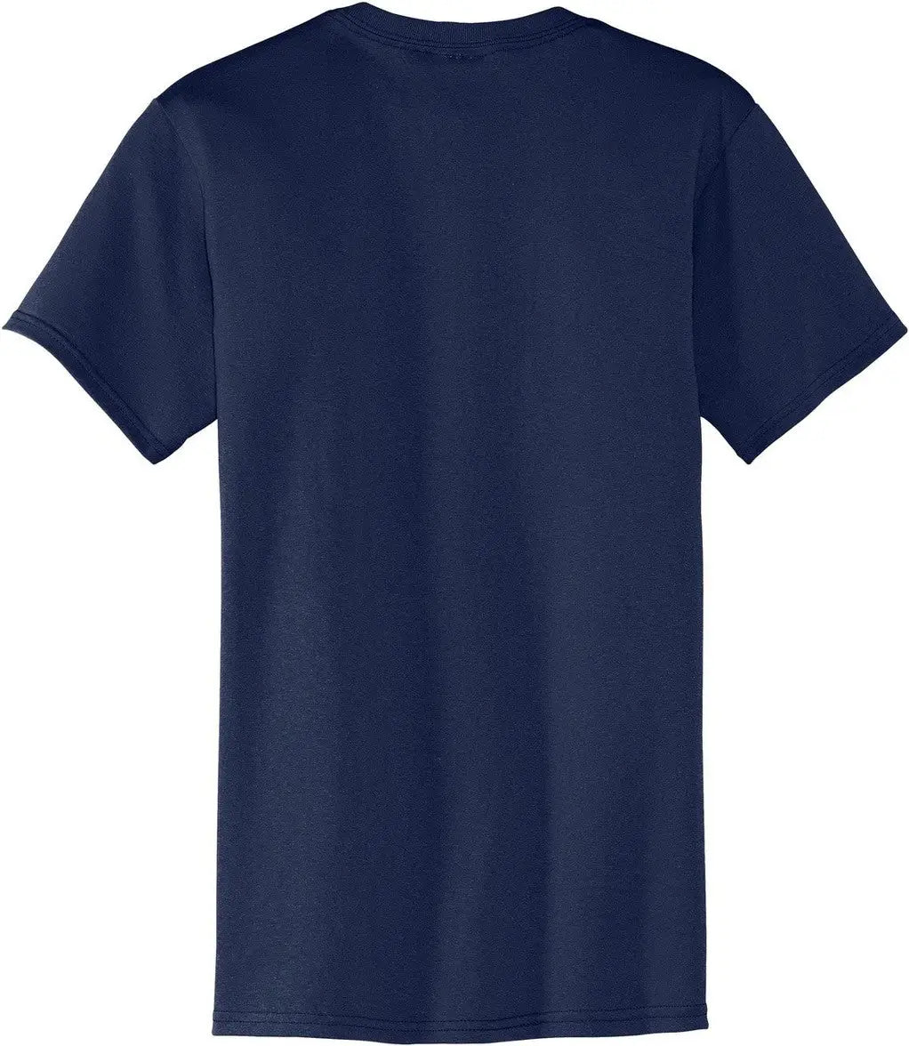 Port & Company Pc55p co Core Blend Pocket Tee - Navy - Adult s