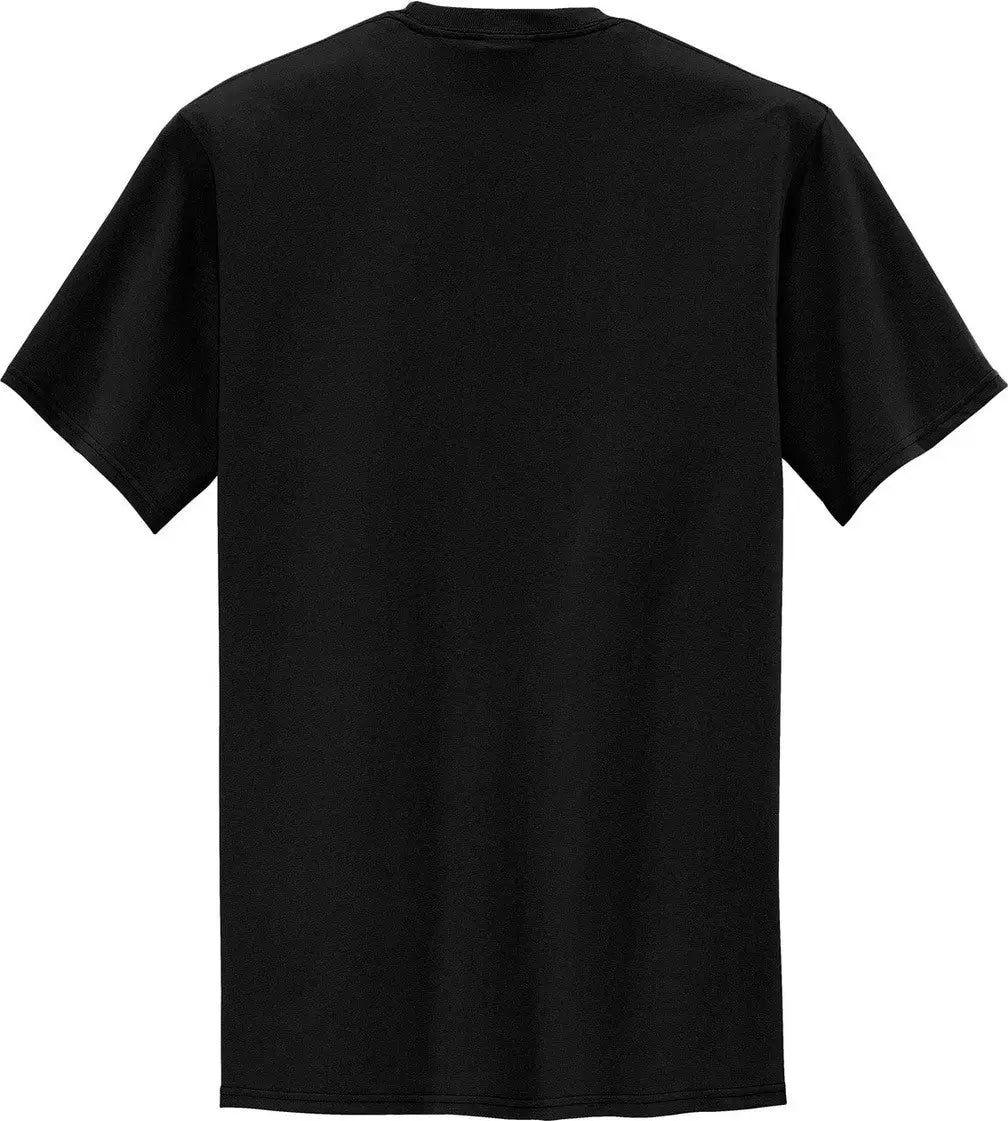 Port & Company Pc55pt co Tall Core Blend Pocket Tee - Jet Black