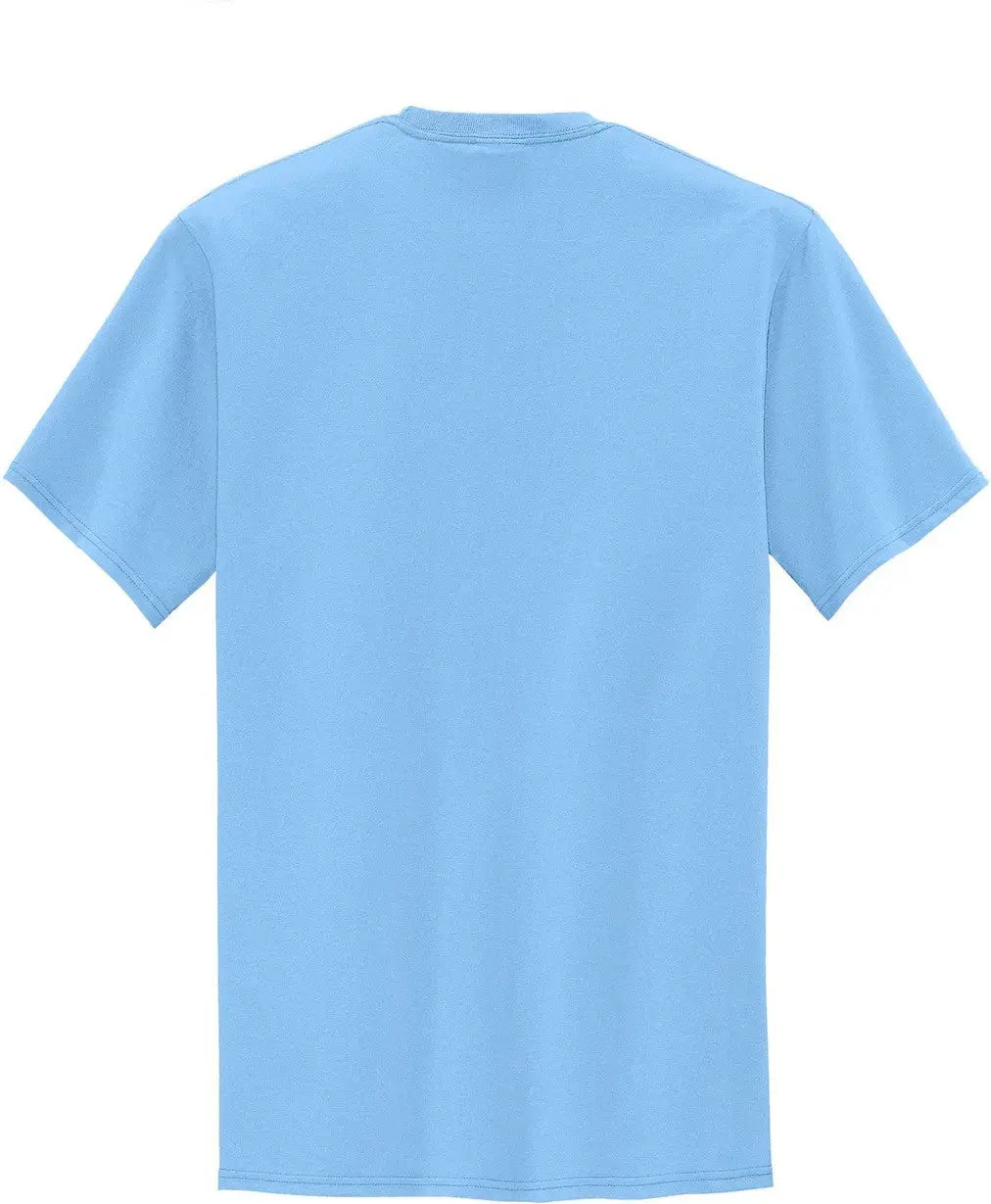Port & Company Pc55pt co Tall Core Blend Pocket Tee - Light Blue