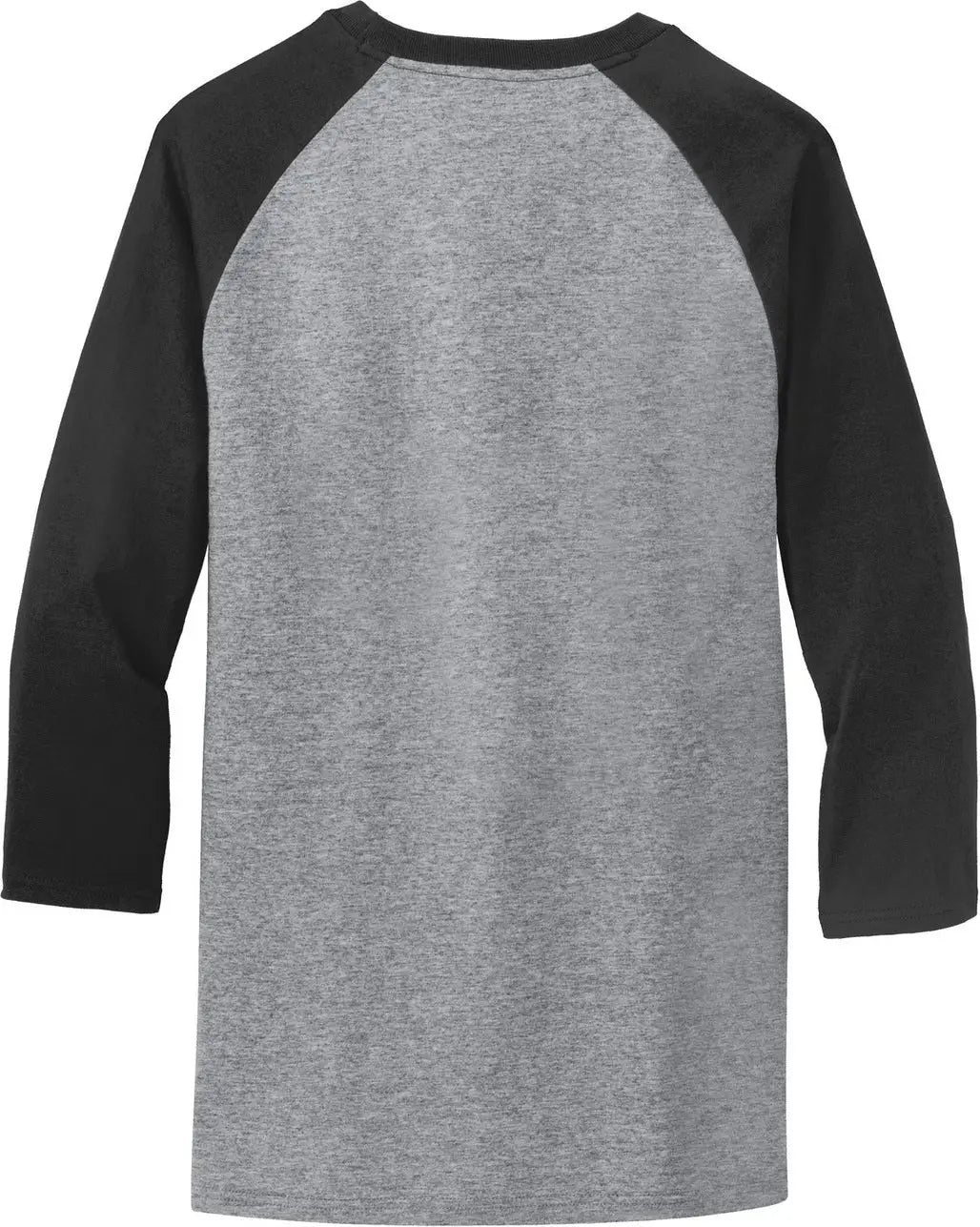 Port & Company Pc55rs co Core Blend 3/4-sleeve Raglan Tee - Athletic Heather Jet Black