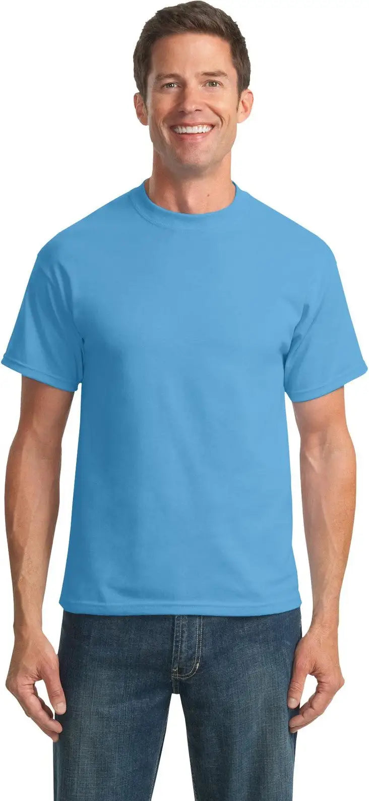 Port & Company Pc55t co Tall Core Blend Tee - Aquatic Blue