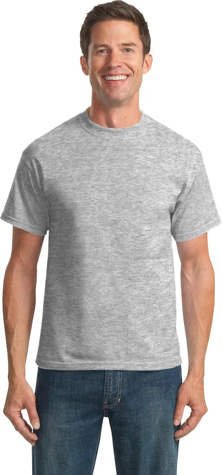 Port & Company Pc55t co Tall Core Blend Tee - Ash