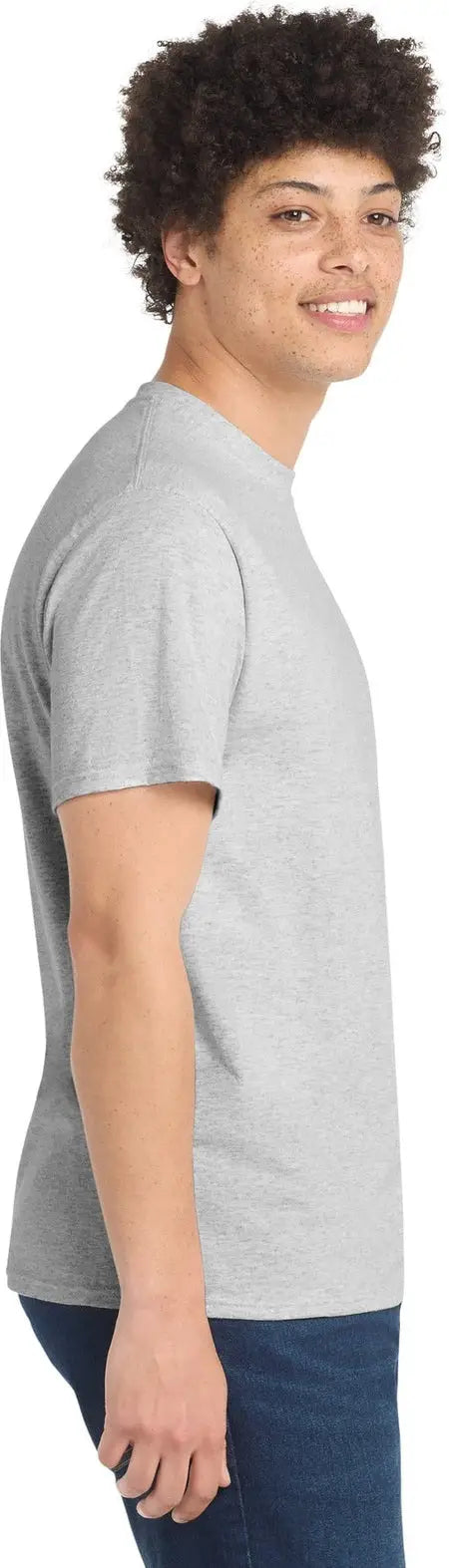 Port & Company Pc55t co Tall Core Blend Tee - Ash