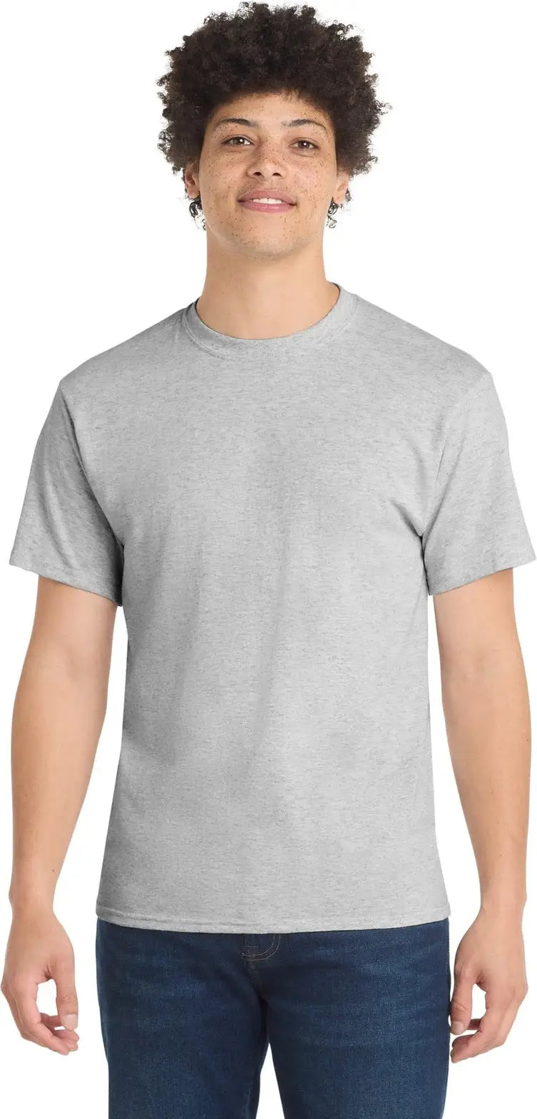 Port & Company Pc55t co Tall Core Blend Tee - Ash