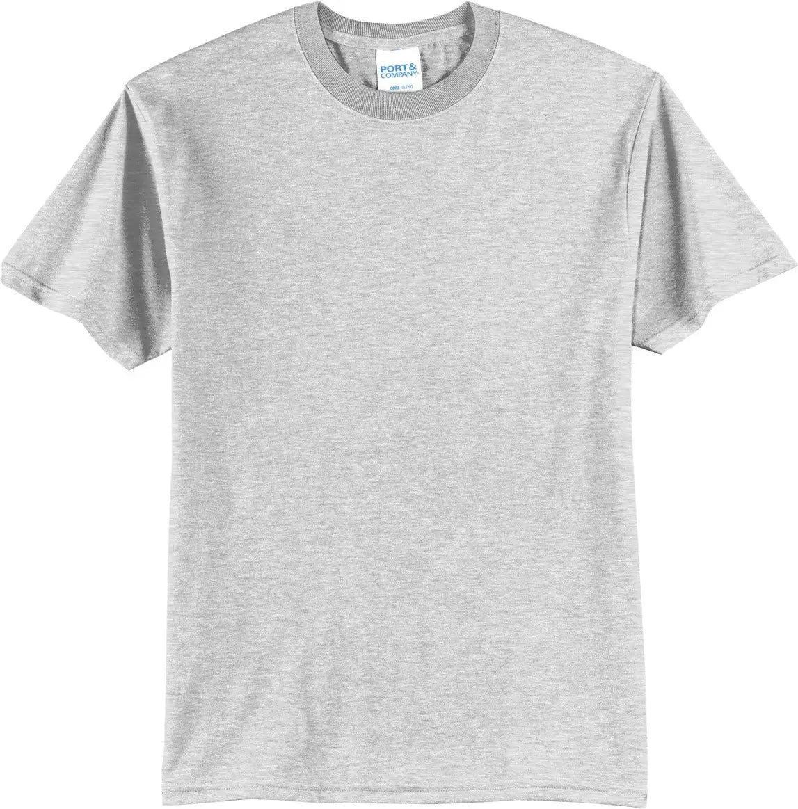 Port & Company Pc55t co Tall Core Blend Tee - Ash
