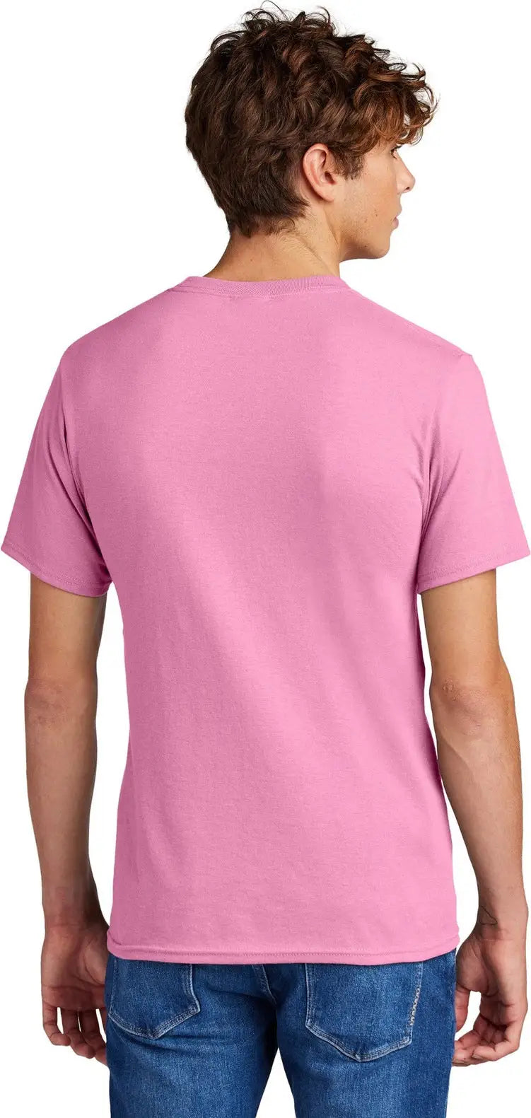 Port & Company Pc55t co Tall Core Blend Tee - Candy Pink