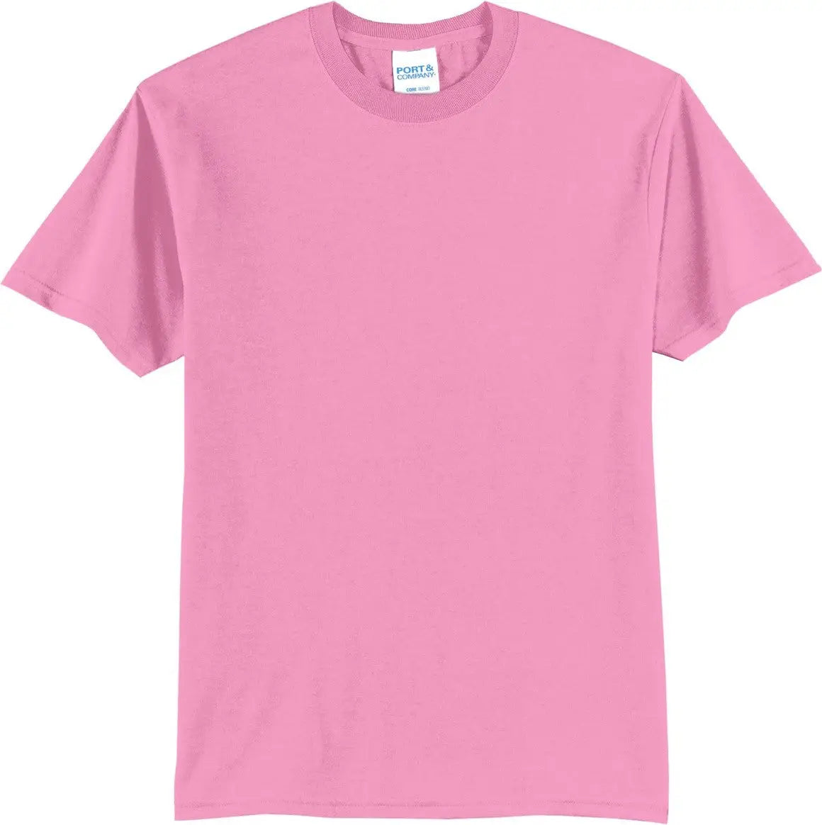 Port & Company Pc55t co Tall Core Blend Tee - Candy Pink