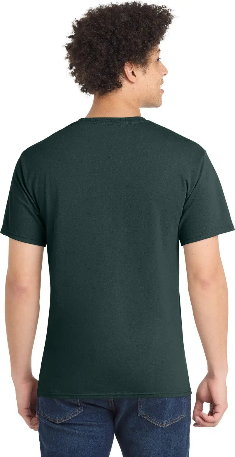 Port & Company Pc55t co Tall Core Blend Tee - Dark Green