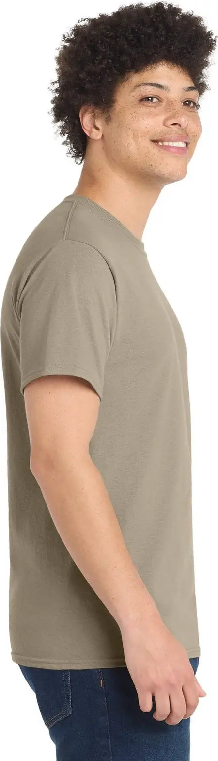 Port & Company Pc55t co Tall Core Blend Tee - Desert Sand