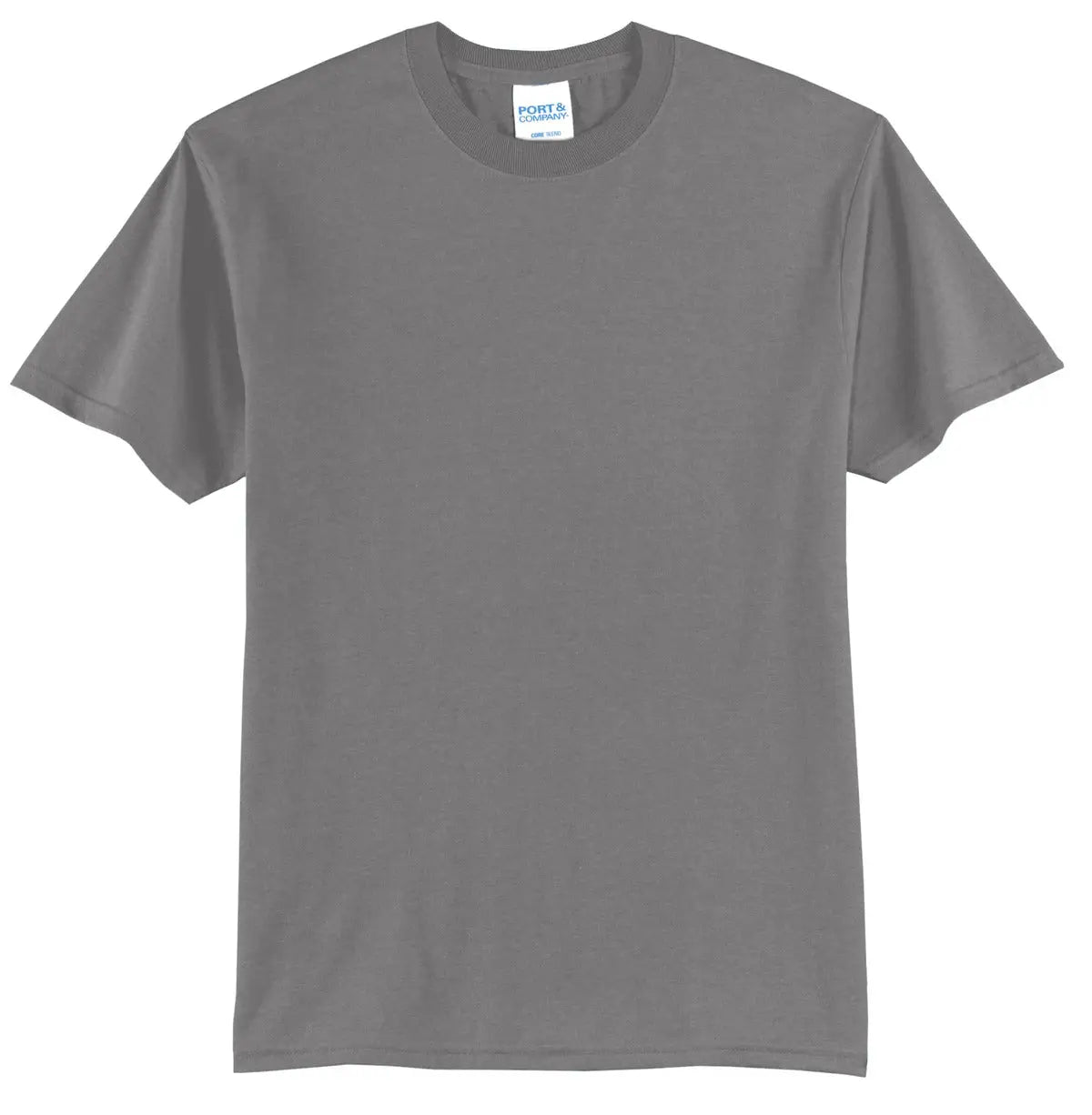 Port & Company Pc55t co Tall Core Blend Tee - Medium Gray
